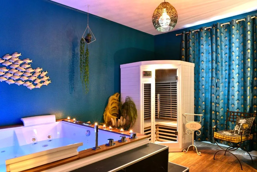 MoonLOVE, SPA/Sauna et Jacuzzi privés