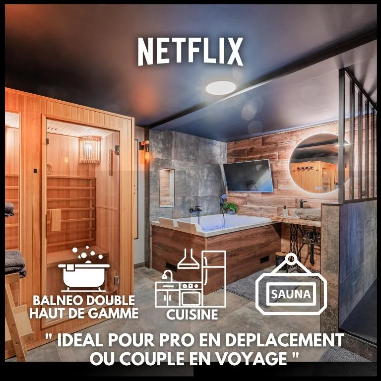 Loft sous les colombages d'Alsace / Sauna / Jacuzzi / Netflix