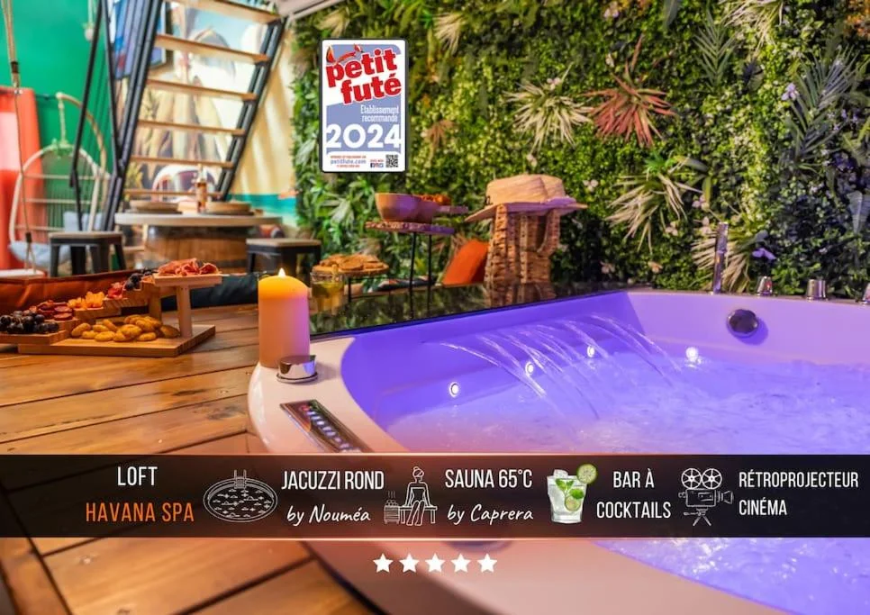 Loft Havana Spa, Cuba – Jacuzzi, Sauna et Bar à Cocktails