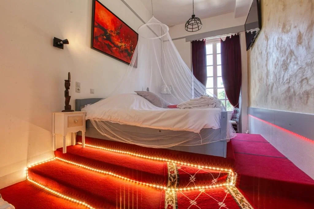 Romance Française au B&B Château De La Houssoye