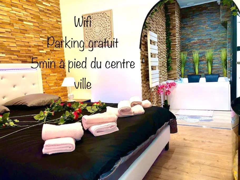 La suite romantique Jacuzzi
