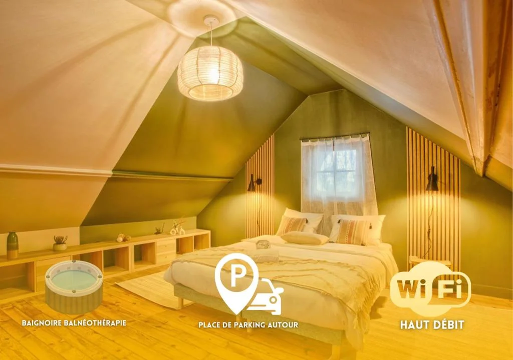 Maisonnette relaxante, balnéo & confort, proche de la gare de Caen