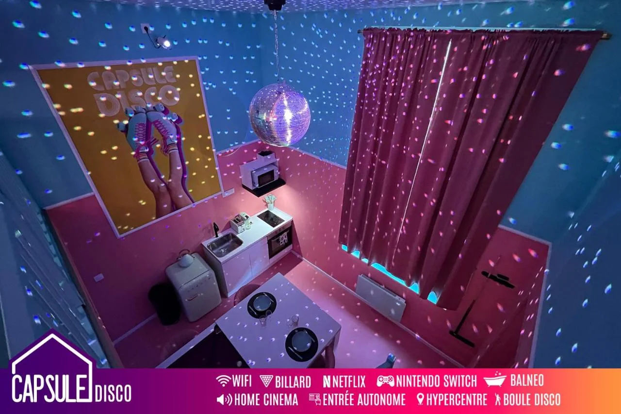 Funky House SPA - Jacuzzi - Salle de cinéma & Netflix