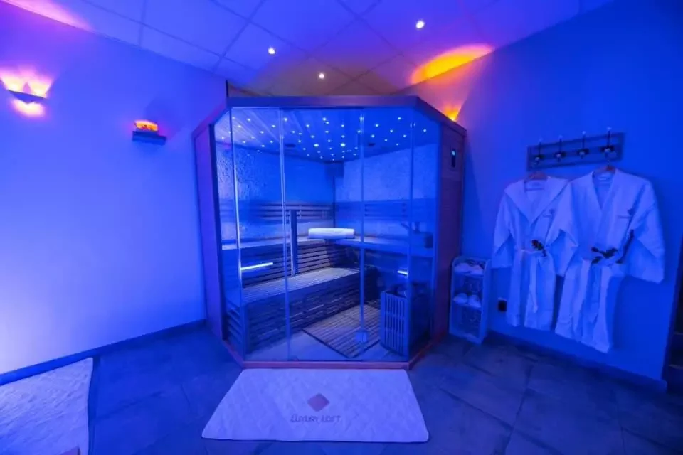 Loft privatif avec jacuzzi et sauna