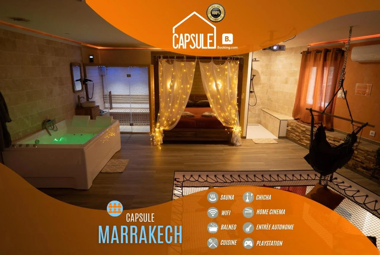 Capsule Marrakech I Chicha I Sauna I Balnéo