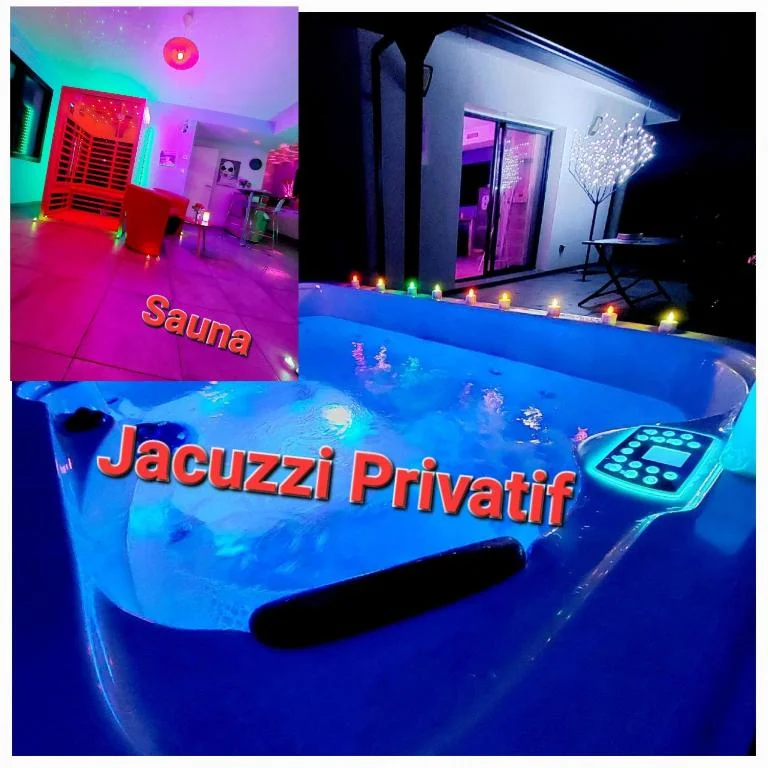 Un Séjour Romantique en couple avec Jacuzzi privé
