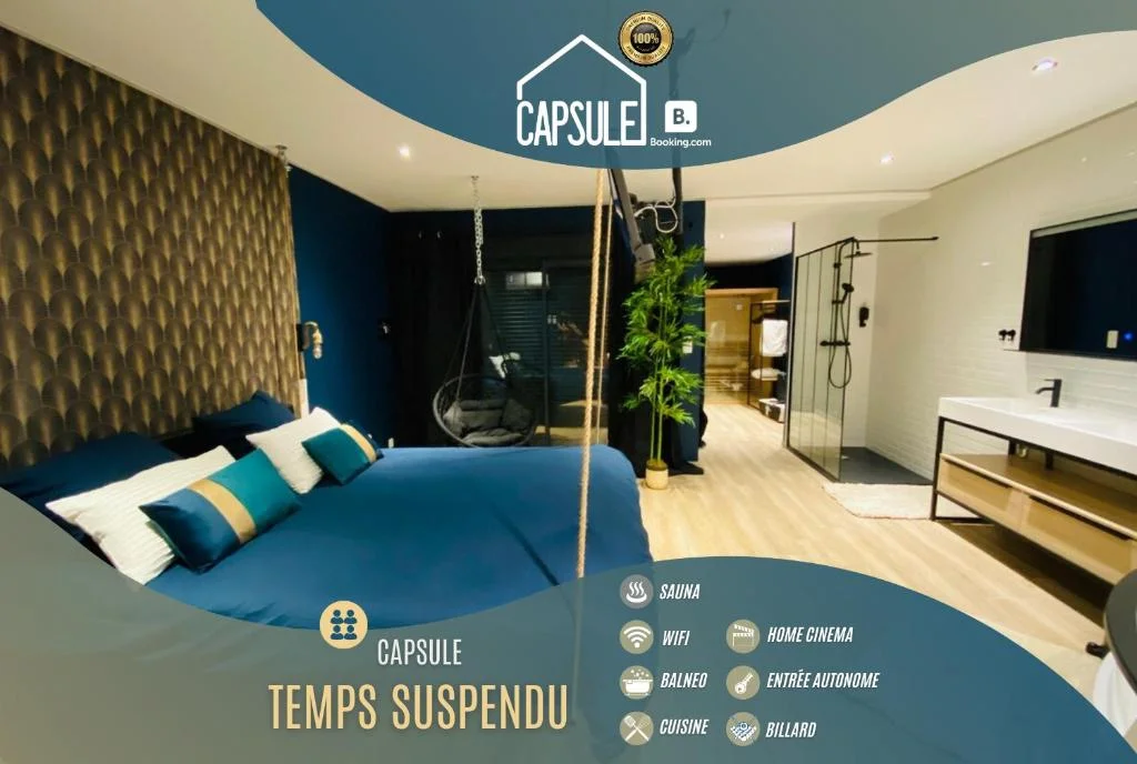 Capsule Temps suspendu - balnéo, home cinema