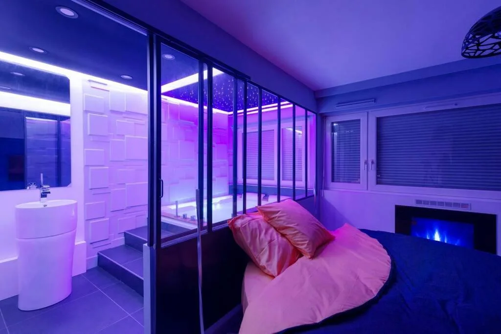 Appartement-jacuzzi / love room