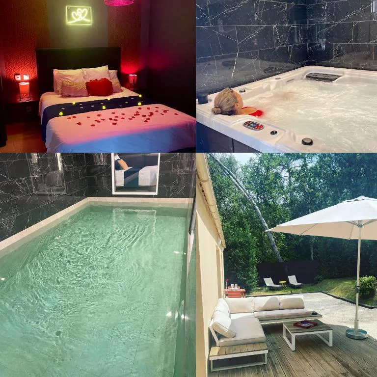 Villa 2pers Lorgues Piscine, Spa, Hammam