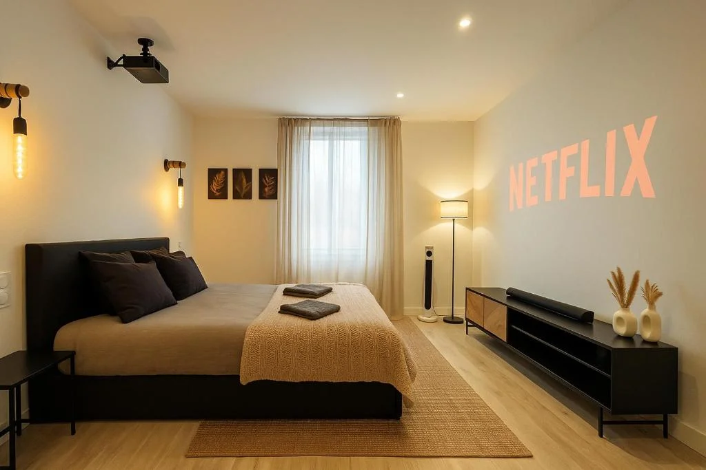 CasaBianca Suite – Cinéma et Jacuzzi sous les Étoiles